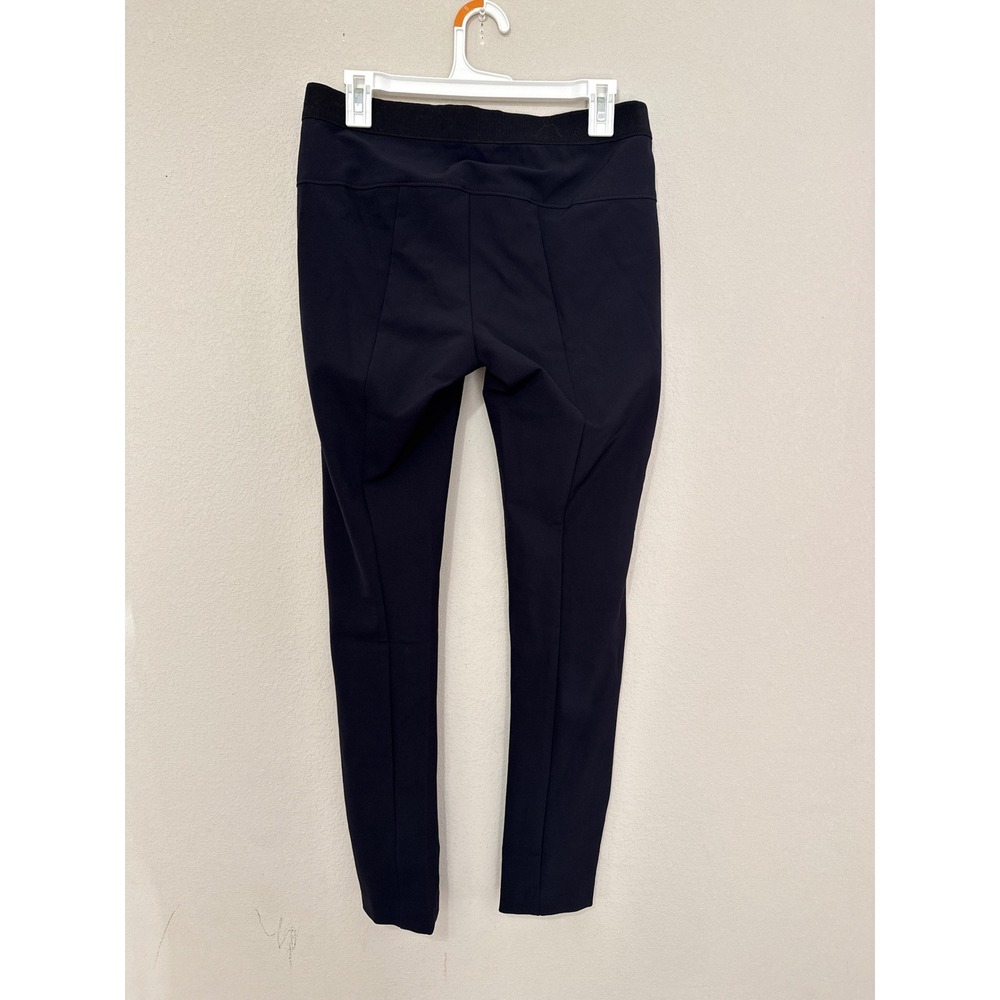 Veronica Beard Scuba Leggings Ankle Pants Black‎ Stretch Ponte Size 8 READ - Picture 4 of 8